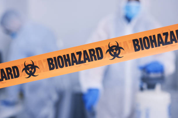 Professional Infectious Disease Decontamination technician working in Franklin, TN